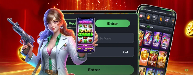 Central de dúvidas rápidas sobre o app 55c